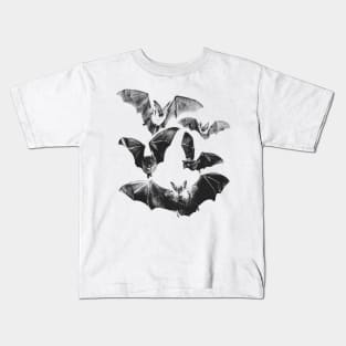 Vintage Halloween Bat Kids T-Shirt